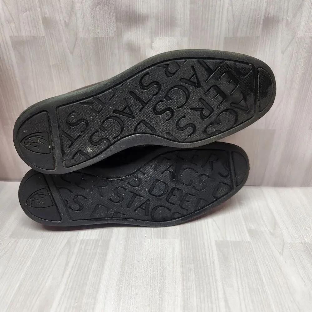 Deer Stag Andrew Mens Casual Loafers Dress Shoes Brown Size 9.5 Leather